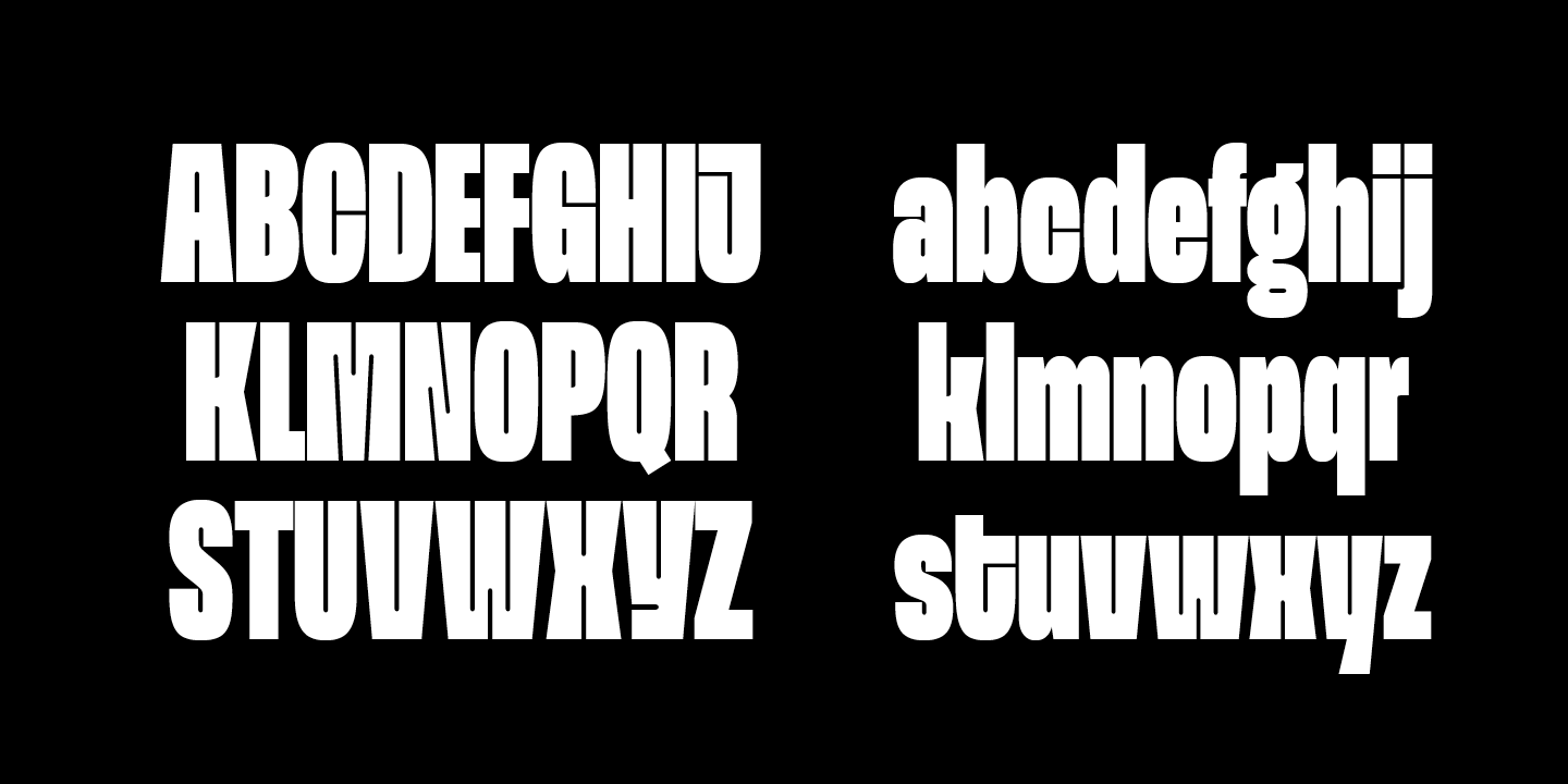 Spektra Condensed Bold Font preview